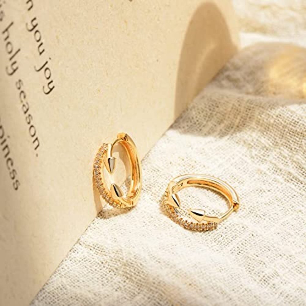 Arrow 18K Gold  Earrings